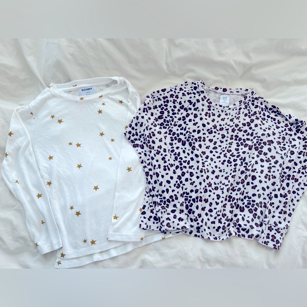 Lot of 2 Gap Old Navy Girls Sweaters Stretch Size XL 10-12